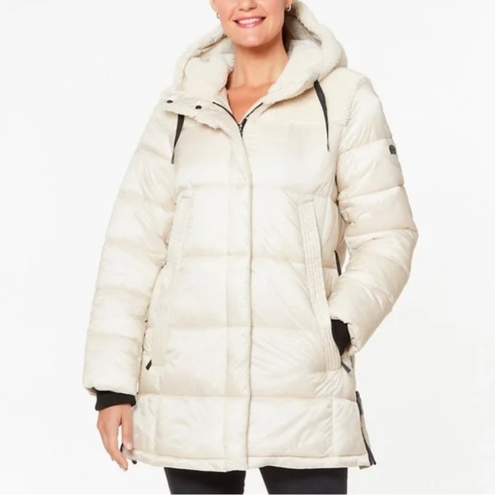 Women's Koolaburra by UGG Hooded Mixed-Media Puffer Jacket